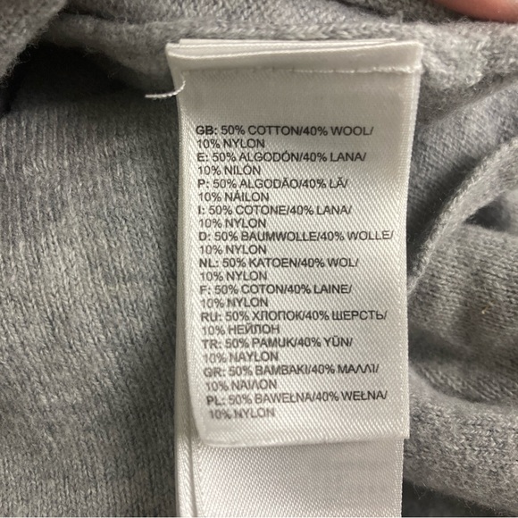 Men's Sweater The North Face Pullover California Heritage Gray Sz S Quarter Zip - Picture 16 of 16